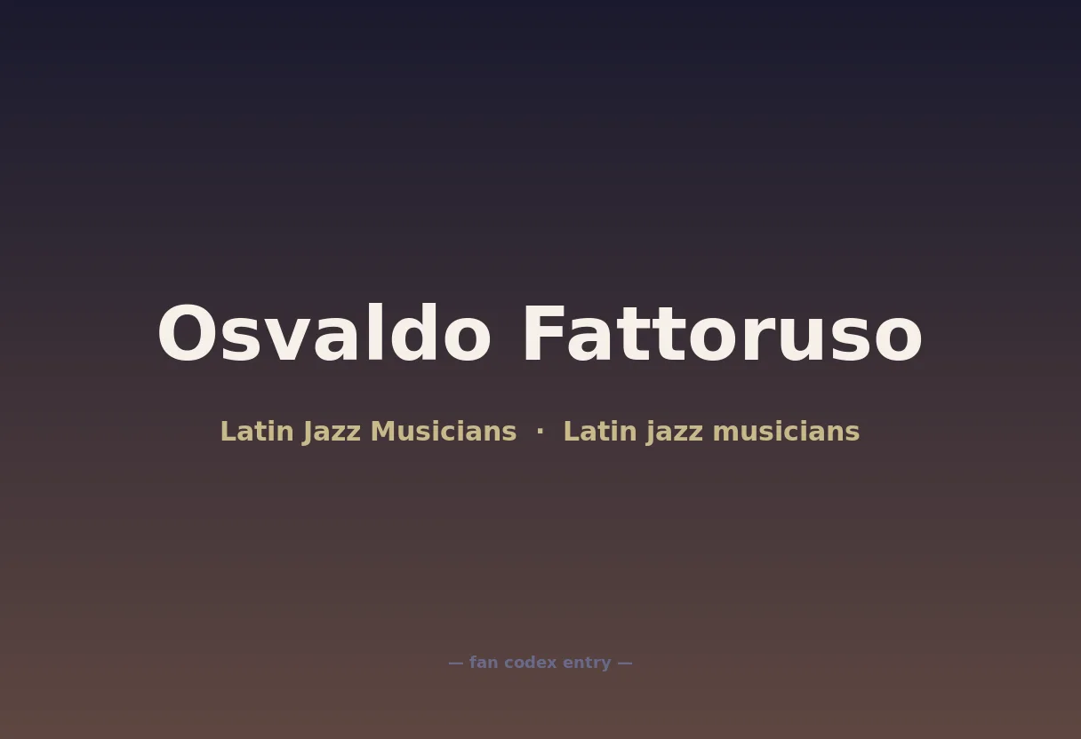 Osvaldo Fattoruso